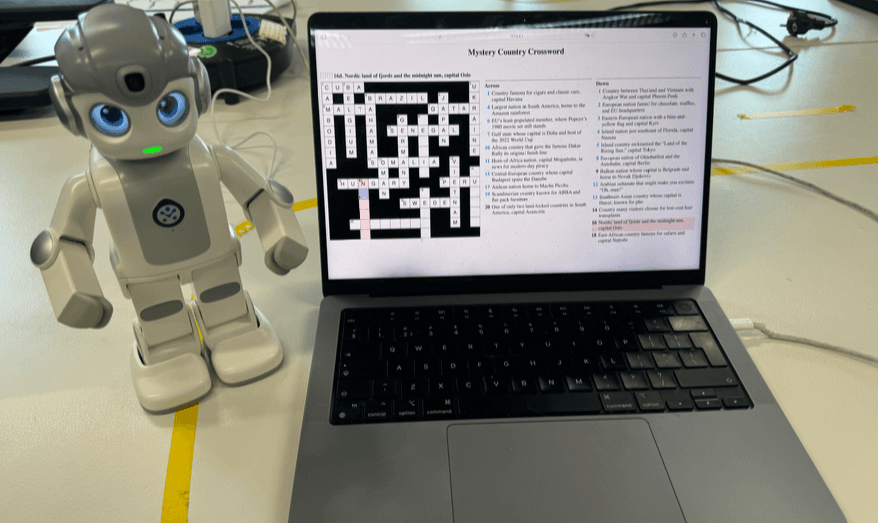 Het Kruiswoordpuzzel scriptie-experiment showcase